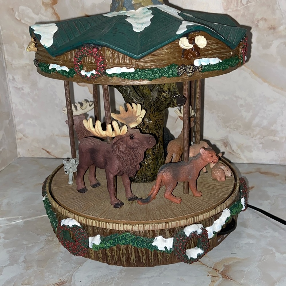 Mr Christmas Woodland Carousel